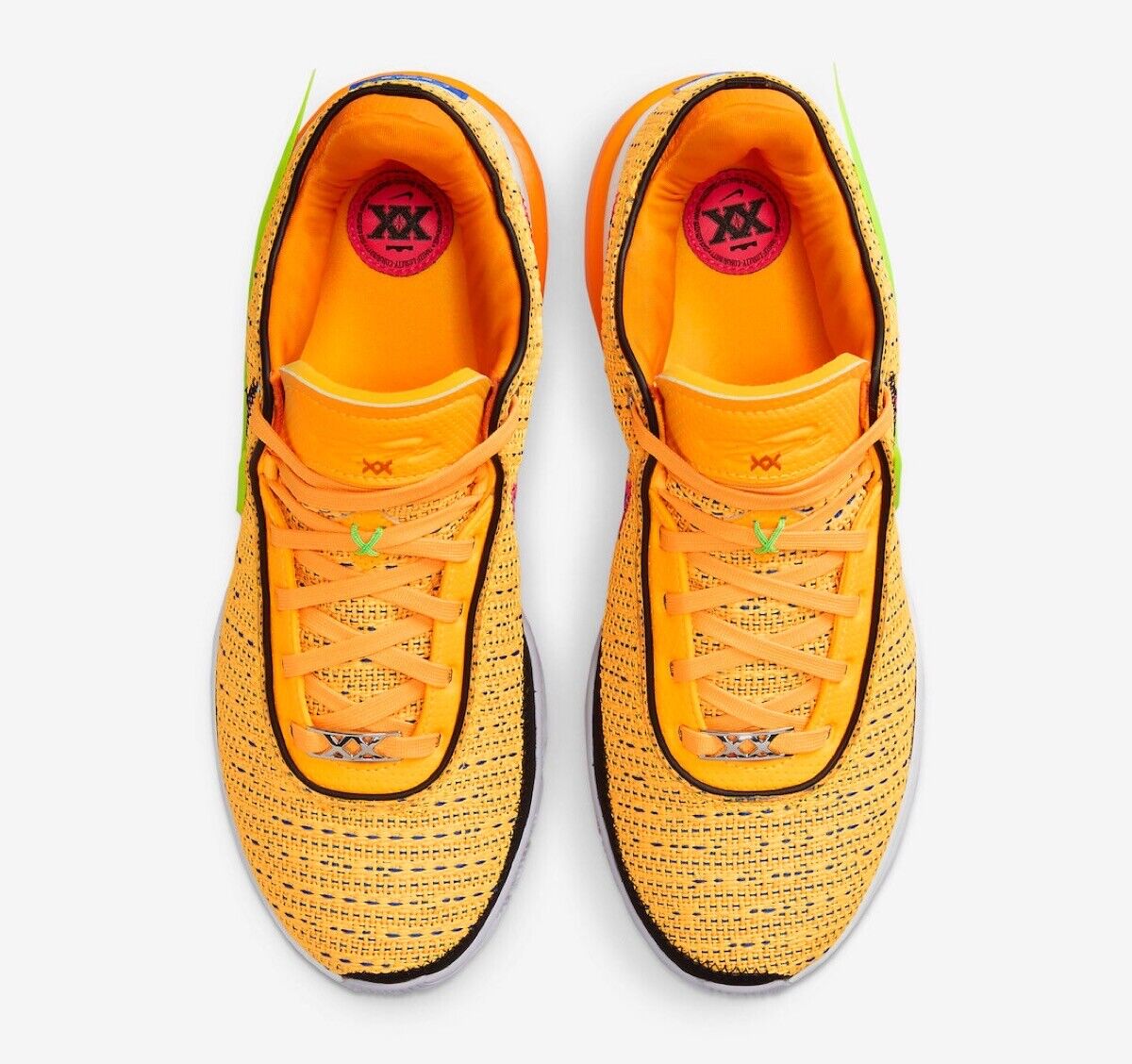 DJ5422-801 Nike LeBron 20 Laser Orange Hyper Pink White DJ5422-801 Nike LeBron 20 Laser Orange Hyper Pink White