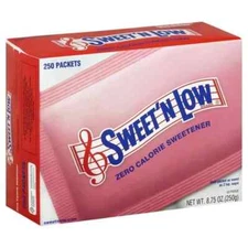 Sweet'N Low Zero Calorie Sweetener, 250 count, 8.8 Oz Fresh