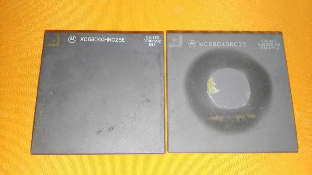 Motorola 68040 XC68040RC25 MC68040RC Vintage CPU 25MHz PGA X 1PC