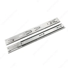 Stainless Steel Drawer Slides Exterior Grade 2 Pieces Richelieu 450mm (17.7")
