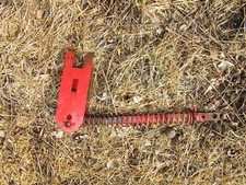 MASSEY FERGUSON GRAIN DRILL DOUBLE DISC OPENER DOWN PRESSURE SPRING ROD & ARM MF