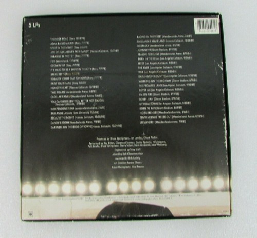 Bruce Springsteen & The E Street Band "Live 1975-85" Vinyl Record Columbia 1986  - Bild 2 von 12