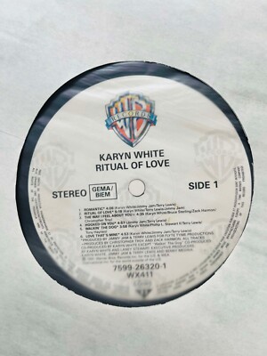 Karyn White / Ritual Of Love 1991 Germany LP Warner Bros. Records