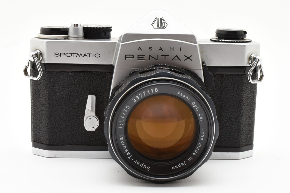 アサヒペンタックス SP SPOTMATIC／TAKUMAR 50mm f1.4 Asahi PENTAX Spotmatic SP With Takamura 50mm f/1.4 Lens From