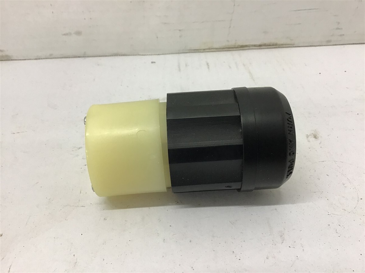 Leviton 2323 Locking Connector Grounding 20 Amp 250 Volt | eBay