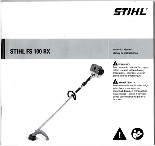 STIHL FS 100 RX String Trimmer Manual | eBay