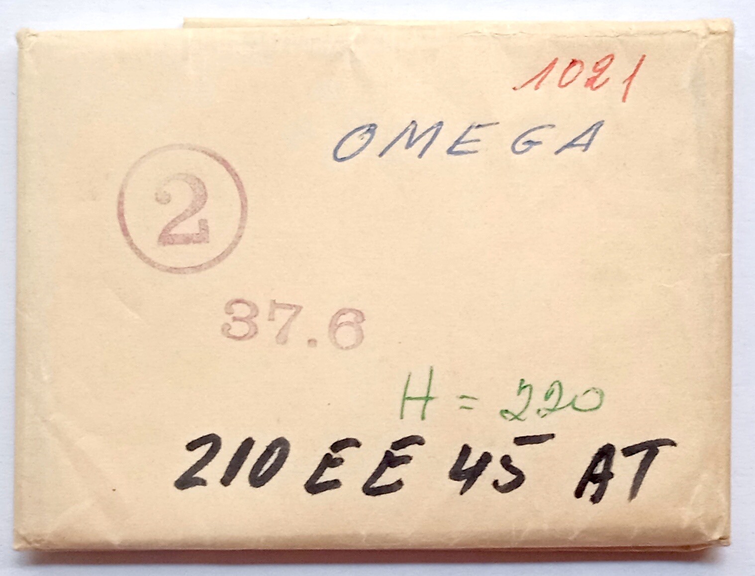 Omega 37.6 NOS Mainspring Watch Replacement Parts 1X=1