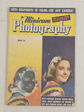 Minicam Photography Magazine March 1942 Vintage Leica, Wollensack Advertisements
