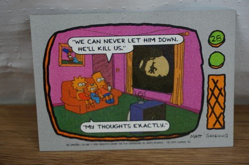 1990 Topps Simpsons Trading Cards - YOU PICK Complete Your Set - Picture 22 of 66
