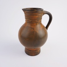 Heisterholz Keramik Steingut Wasserkrug mit Henkel ca. 19 cm hoch