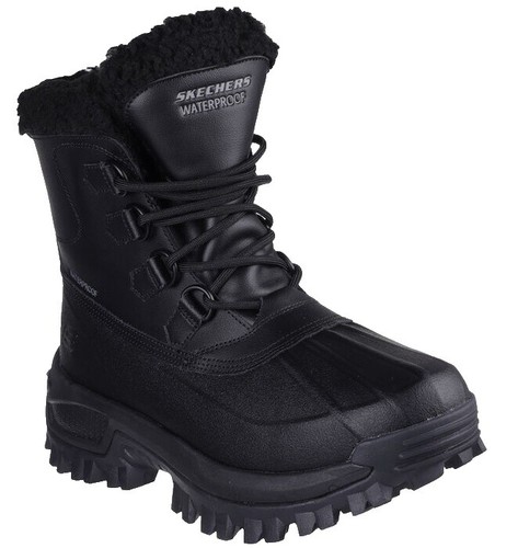Skechers Women's 144359 Max Cushioning Finesse Black Casual Boots