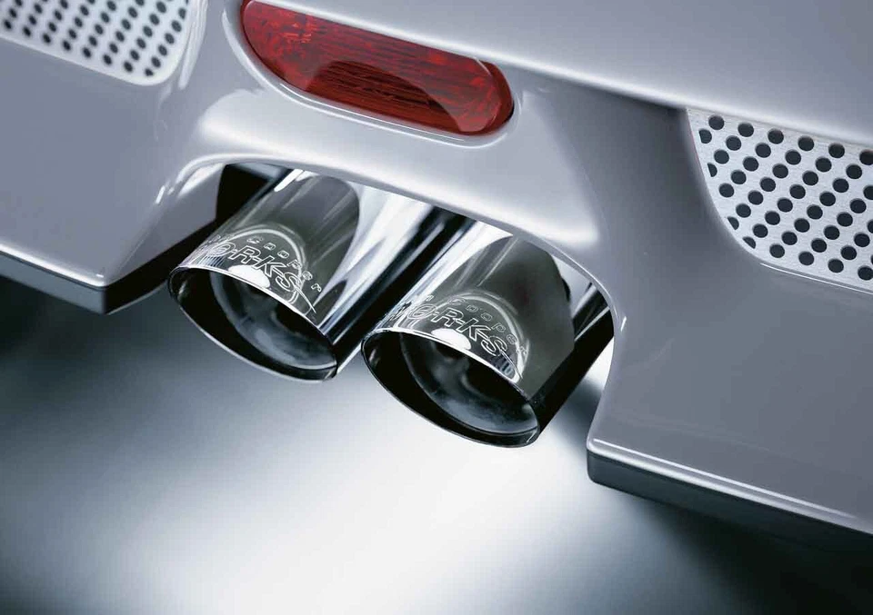 MINI Genuine Exhaust Tailpipe Trim Chrome Replacement Fits R52 R53 18107556986