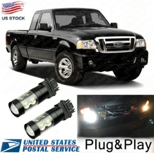 White LED 3156 3157 Backup Reverse Light Bulbs For 1998-2011 Ford Ranger