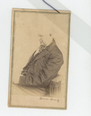 Vintage CDV Horace Greeley  newspaper editor and publisher Brady / Anthony Photo