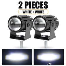 2x Mini Led Spot Light Bar Work Pods Fog Driving Lamp Hi-lo Beam Offroad Atv Suv