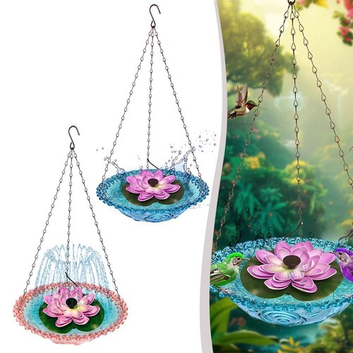 Per Birdwatching Appendere Uccellini Bagno Elegante Decorazione Giardino Robuste Catene da Appendere - Foto 1 di 43