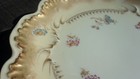 Antique Porcelain  LS&S Limoges France Depose Gold Floral Scalloped Plate — photo 4