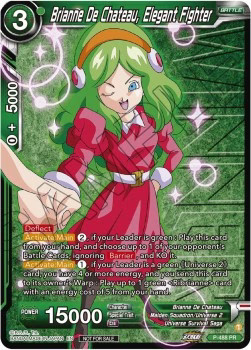 Dragon Ball Brianne De Chateau, Elegant Fighter (V.2) P Promo Englisch NM Foil