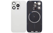 Back Glass W Steel Plate W MagSafe Magnet Pre-Installed For iPhone 15 Pro