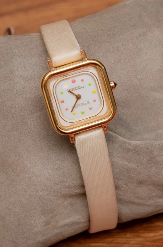 CITIZEN wicca × LADUREE solar Watch Limited White… - image 2