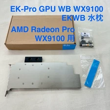 EKWB EK-Pro GPU Water Block WX9100 Nickel Inox Used