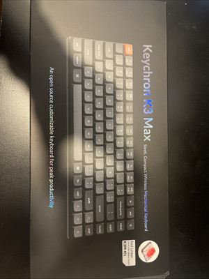 Keyboard (Keychron K3 Max QMK/VIA Wireless Mechanical Keyboard)
