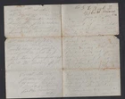 CIVIL WAR LETTER - 76th PA Infantry - Cannons & Fighting POINT of ROCKS Virginia