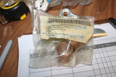 NOS Cascade Forklift sideshifter bushing kit CL616001 3120-00-327-7531