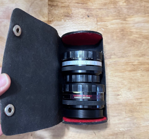 Aubell Aux Wide Angle & Telephoto Lens for 49mm filter thread