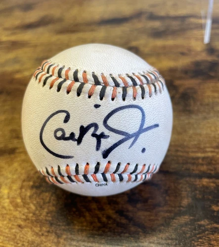 Cal Ripken Jr. Autographed Ripken League MLB Baseball - Orioles Hall of Famer