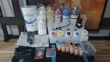 DTF Conv Epson XP15000 Rip&Chipless Installed 500ML Inks Power Stirring Sys.