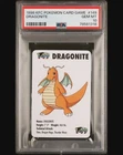 1998 KFC POKEMON CARD GAME #149 DRAGONITE PSA 10