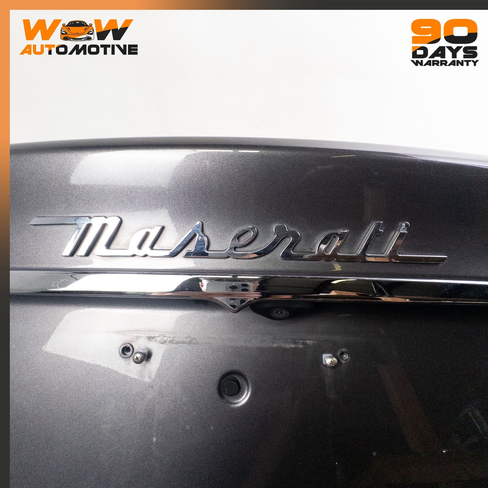 13-19 MASERATI QUATTROPORTE S Q4 REAR TRUNK LID COVER PANEL ASSEMBLY OEM  