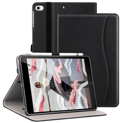 for iPad mini 5 2019/Mini 4 3 2 1 Case 7.9 Inch, Premium PU Leather Folio Sta...