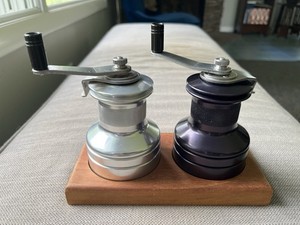 Cole & Mason Ocean Sailboat Winch Salt Pepper Grinders