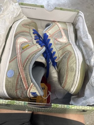 Size 9 -  Nike Dunk Low x Union LA Passport Pack - Argon