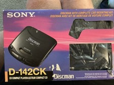 Sony DiscMan Portable CD Player Mega Bass  Ca...