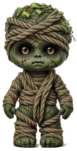 Voodoo Doll Black Magic Rituals Self Adhesive Sticker