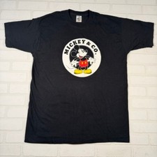 Vintage Y2K Mickey & Co. Mickey Mouse Single StitchT Shirt Size XL Made in USA