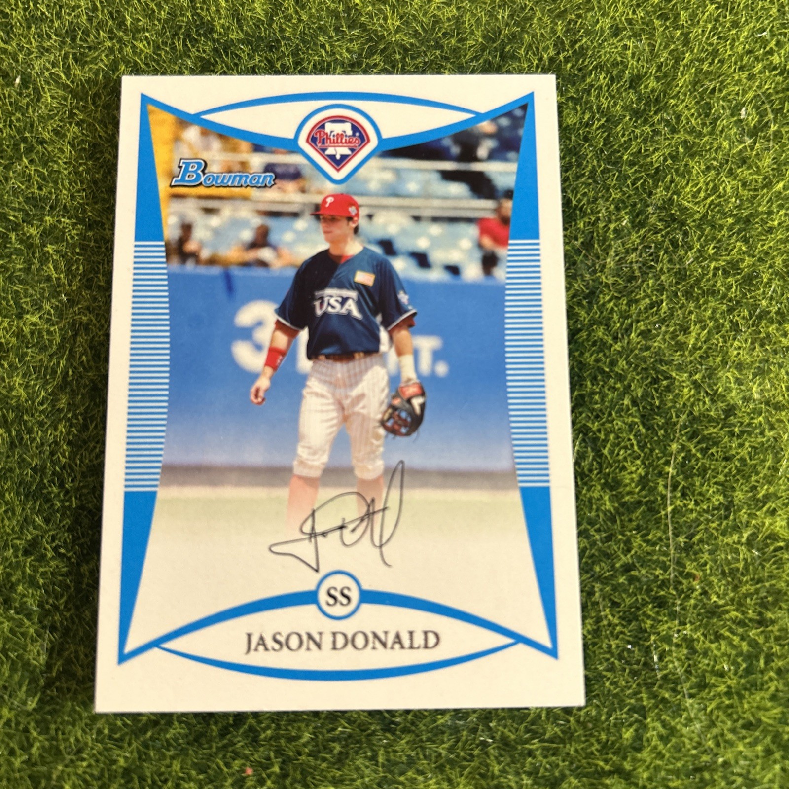 Jason Donald #BDPP85 2008 Bowman Draft Picks & Prospects Baseball Chrome Prospects