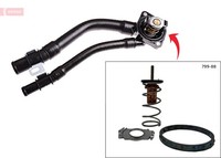 Denso Thermostat KüHlmittel Mit Dichtungen 88 °C FüR Smart Fortwo Cabrio 1.0