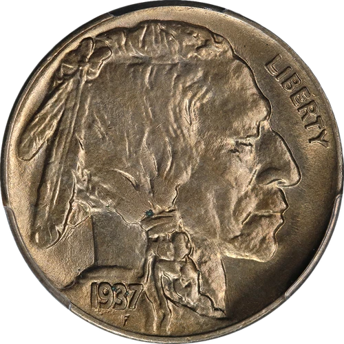 1937-S Buffalo Nickel PCGS MS64 Great Eye Appeal Strong Strike