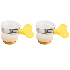 Adaptateur de tuyau universel à débit d'eau amélioré 22 mm pour un arrosage