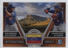 2024 Bowman Chrome Daiverson Gutierrez Francisco Alvarez #II-13 4l3