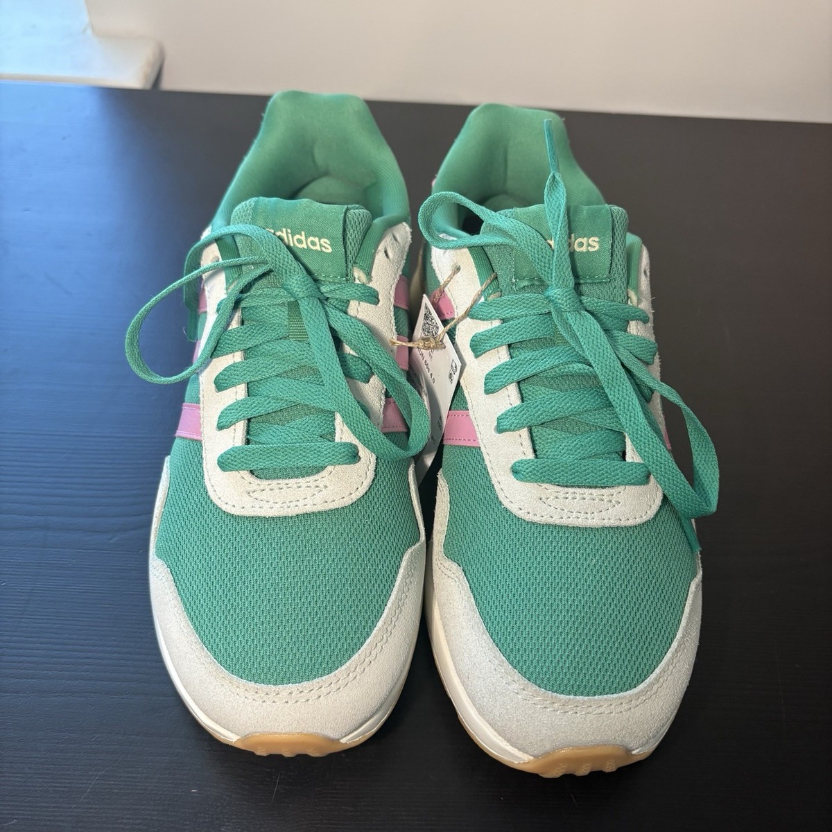 adidas gazelle silver green womens adidas Barricade 14 Women's Semi Flash Aqua/Silver Metallic/Blush Pink   Holabird Sports