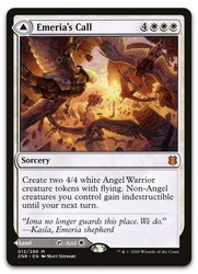 Emeria's Call // Emeria, Shattered Skyclave 012/280 Mythic Zendikar Rising MTG