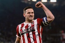 Billy Sharp Signed 6x4 Photo Sheffield United Genuine Signature Autograph + COA