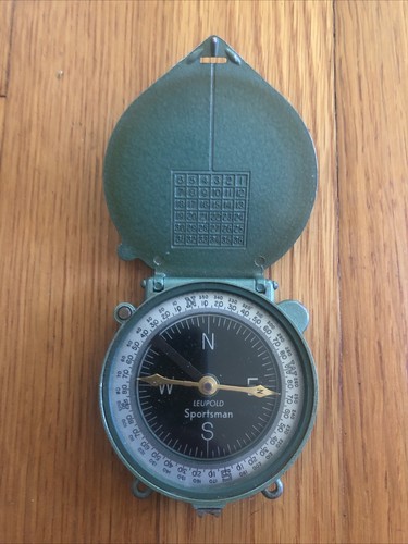 Vintage Leupold Sportsman Compass Hiking Outdoor - 第 1/5 張圖片