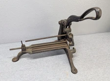 Antique H.B. Rouse Letter Press Printer's Lead Slug Cutter