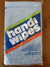 Vintage Colgate Handi Wipes Blue Pack of 10 “Free Shipping”